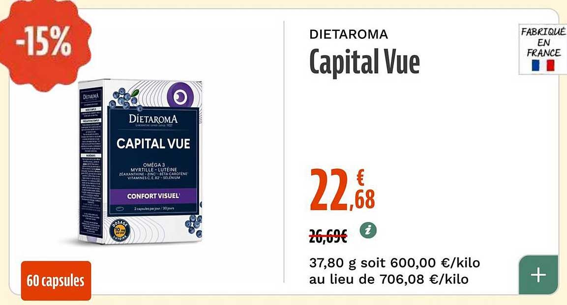 DIETAROMA Capital Vue