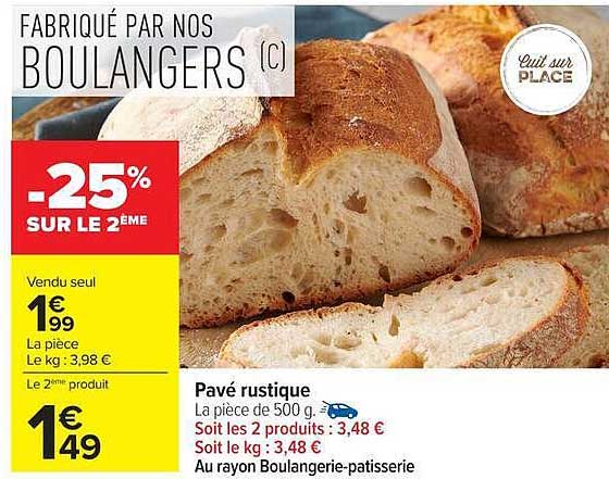 FABRIQUÉ PAR NOS BOULANGERS