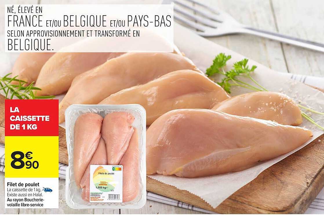 Filet de poulet