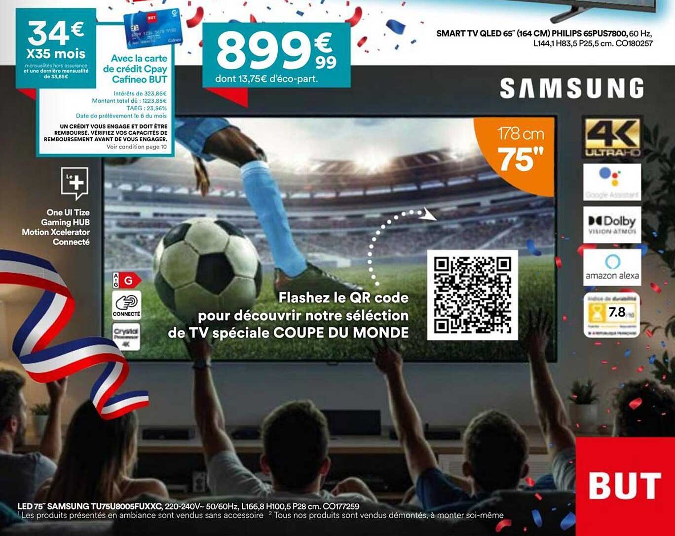 Flashez le QR code pour découvrir notre sélection de TV spéciale COUPE DU MONDE