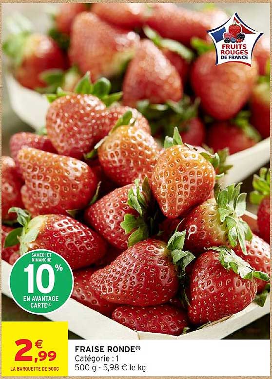 FRAISE RONDE
