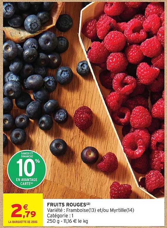 FRUITS ROUGES(2)