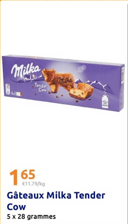 Gâteaux Milka Tender Cow