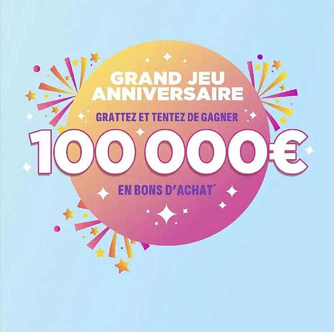 GRAND JEU ANNIVERSAIRE