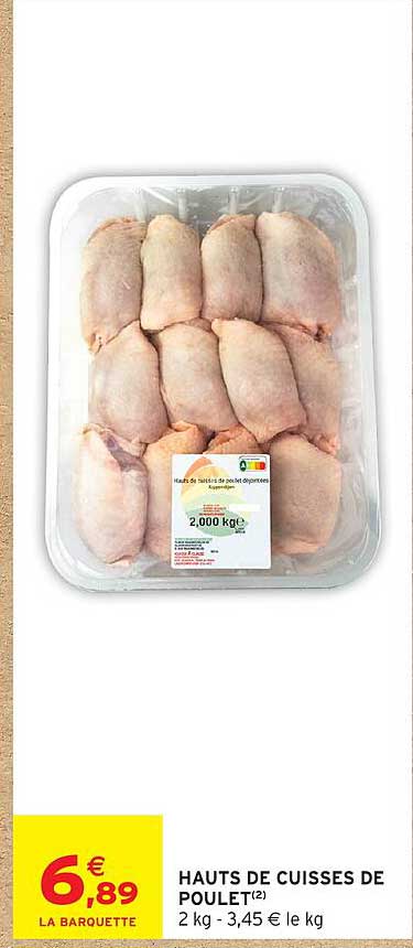 HAUTS DE CUISSES DE POULET