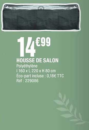 HOUSSE DE SALON