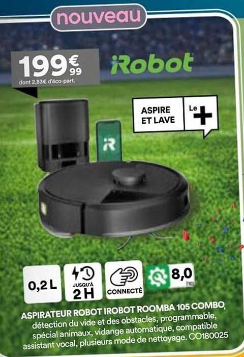 iRobot Roomba 105 Combo