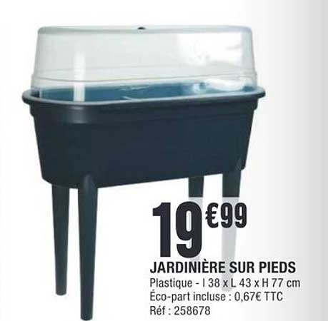 JARDINIÈRE SUR PIEDS