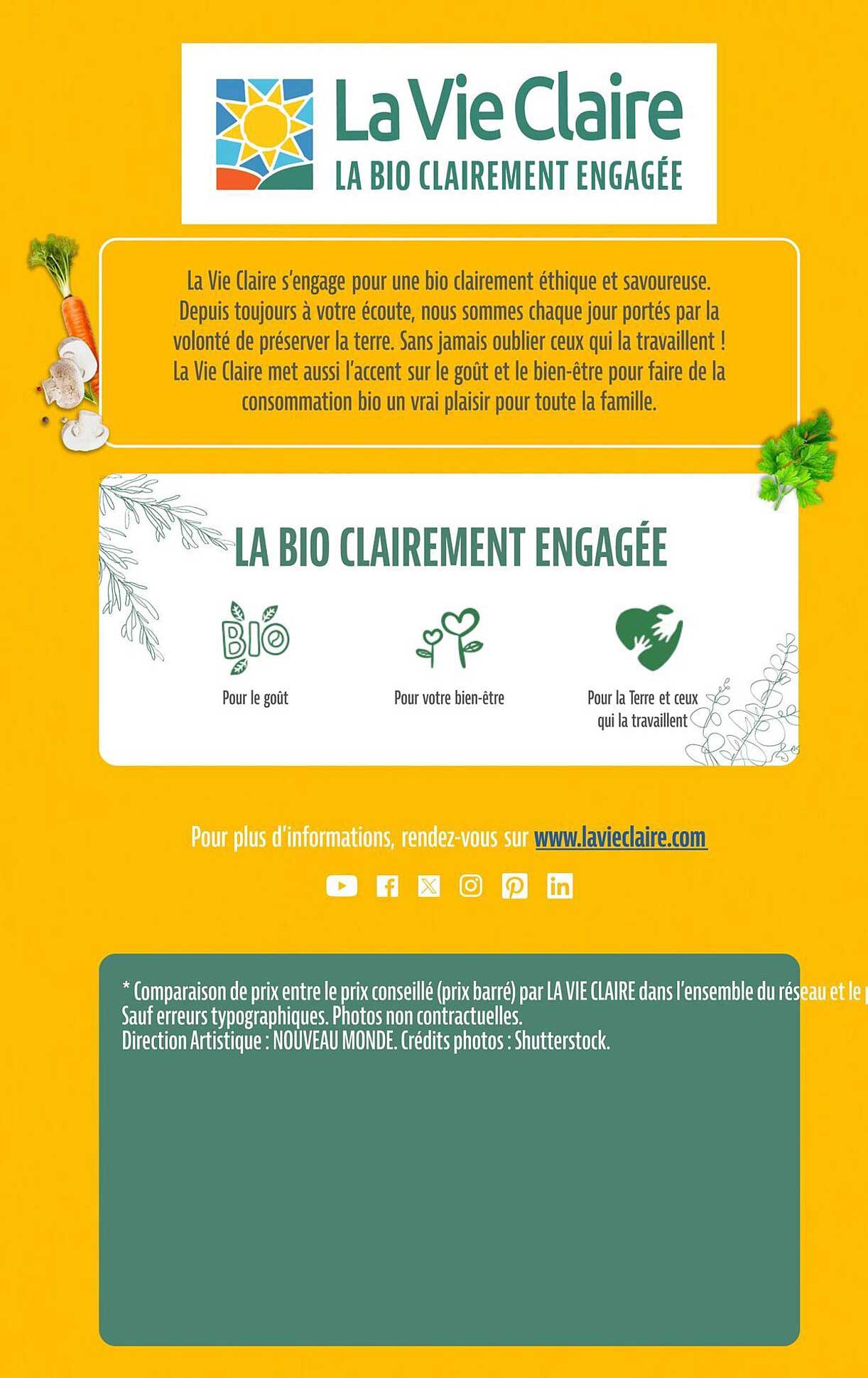 LA BIO CLAIREMENT ENGAGÉE