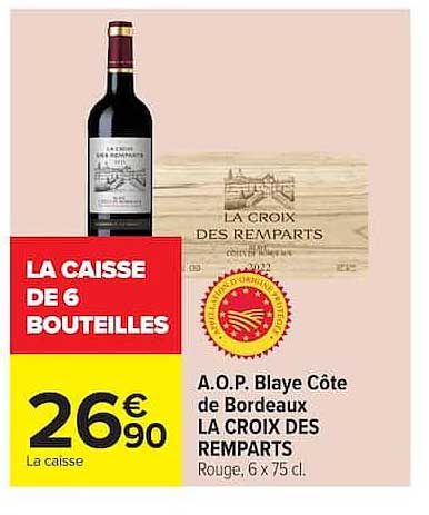 LA CAISSE DE 6 BOUTEILLES