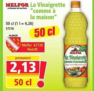 La Vinaigrette "comme à la maison"