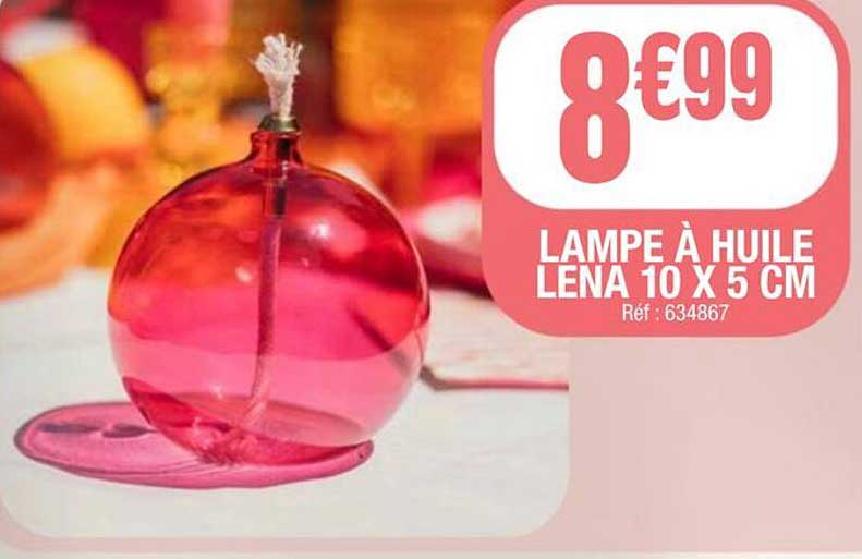 LAMPE À HUILE LENA 10 X 5 CM
