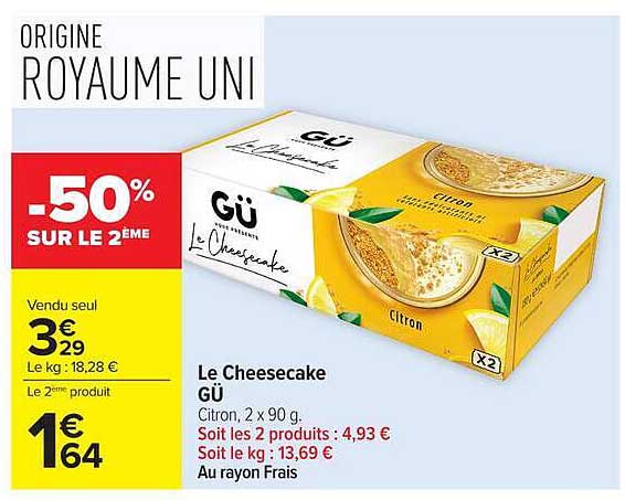 Le Cheesecake GÜ