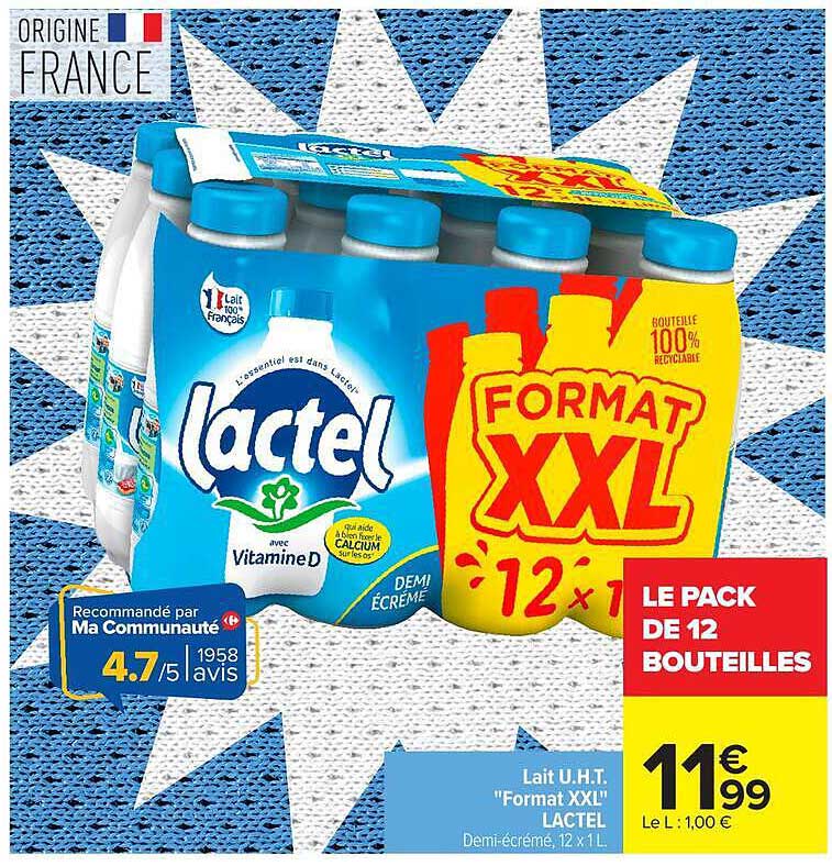 LE PACK DE 12 BOUTEILLES