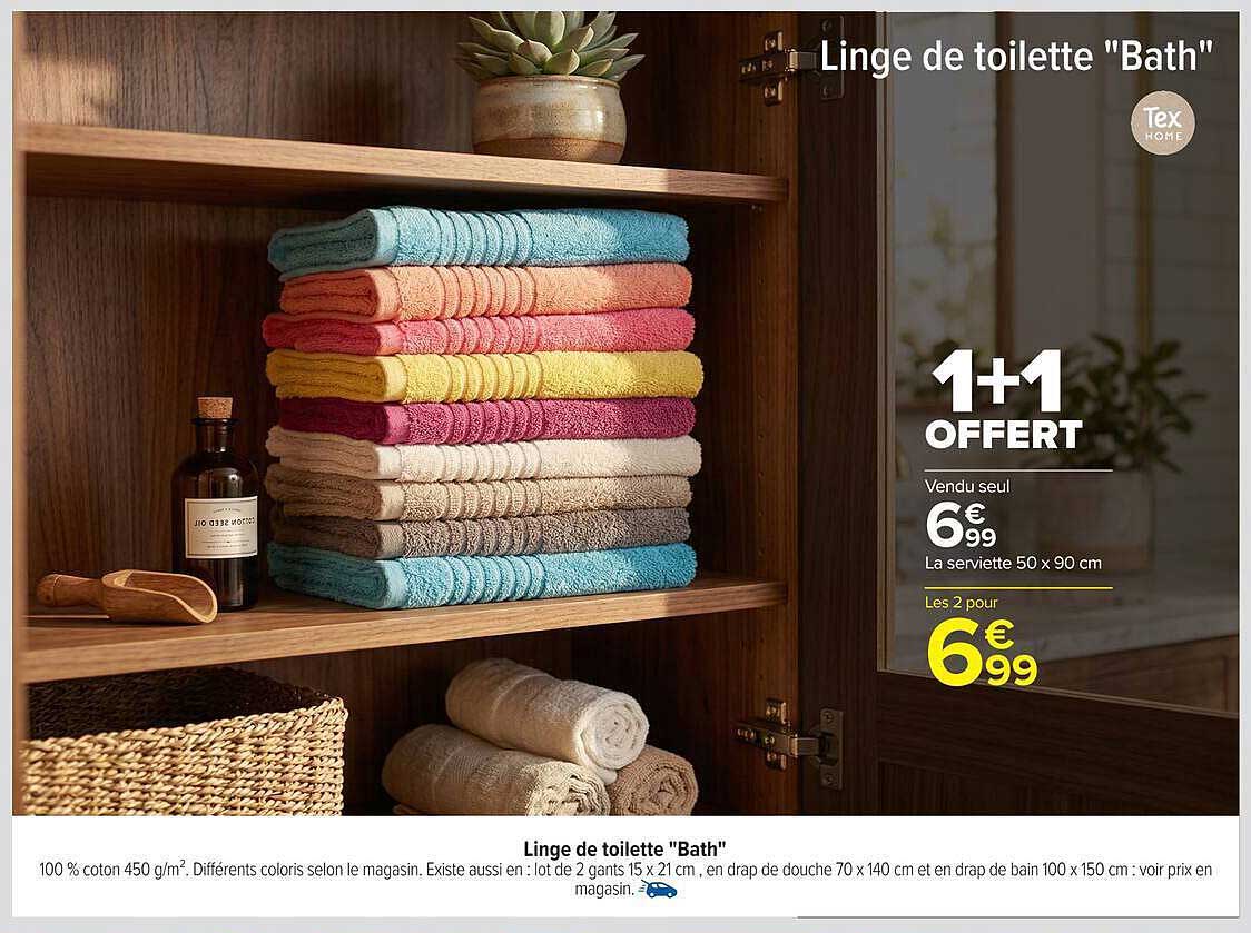 Linge de toilette "Bath"
