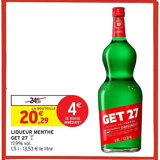 LIQUEUR MENTHE GET 27
