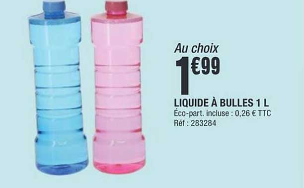 LIQUIDE À BULLES 1 L