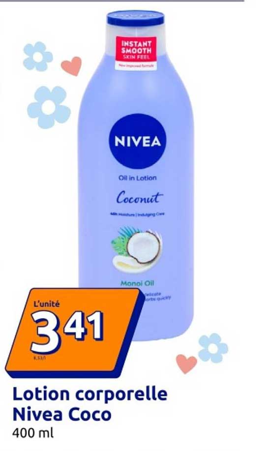 Lotion corporelle Nivea Coco