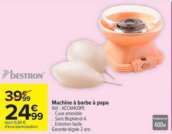 Machine à barbe à papa