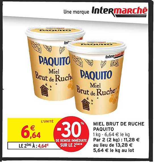 Miel Brut de Ruche Paquito