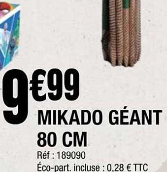 MIKADO GÉANT 80 CM