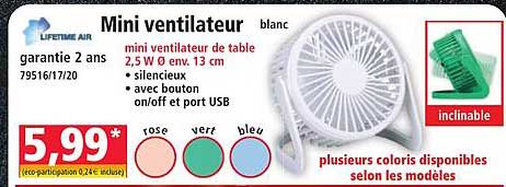 Mini ventilateur