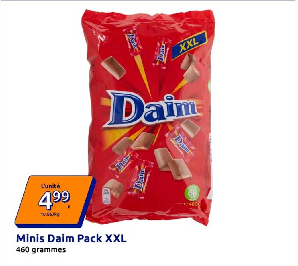 Minis Daim Pack XXL 460 grammes