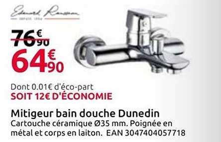Mitigeur bain douche Dunedin