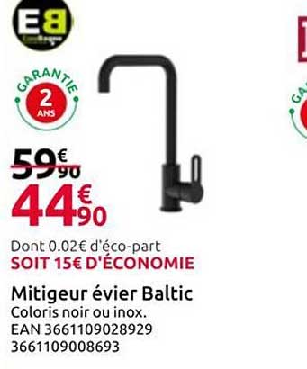 Mitigeur évier Baltic