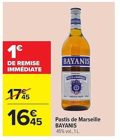 Pastis de Marseille BAYANIS
