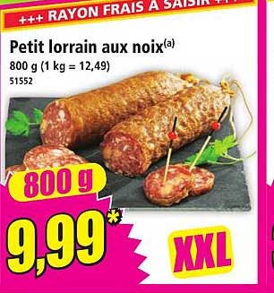 Petit lorrain aux noix(a)