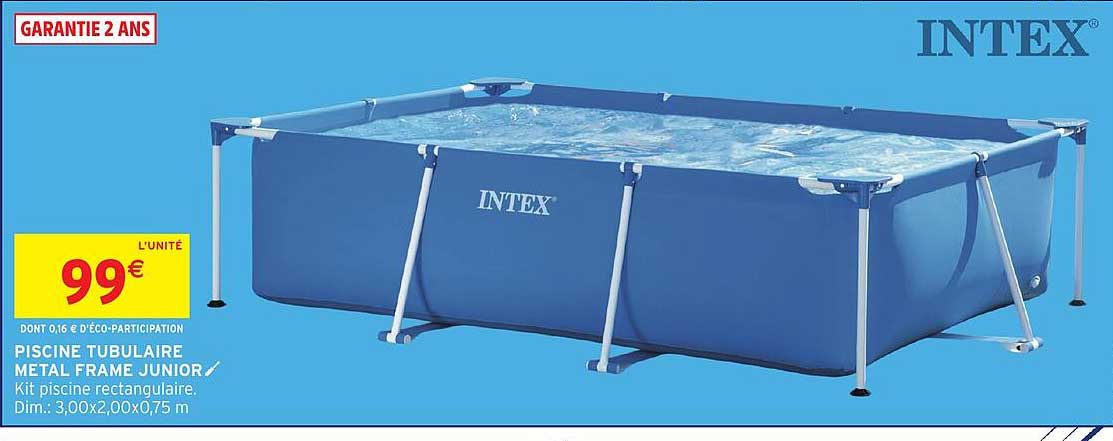 PISCINE TUBULAIRE METAL FRAME JUNIOR
