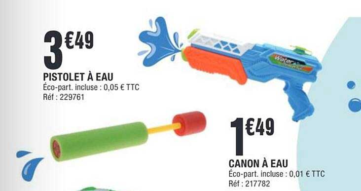 PISTOLET À EAU