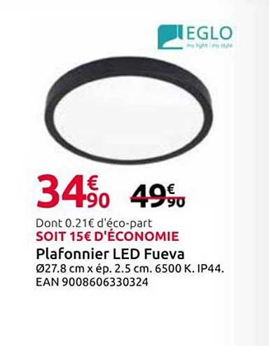 Plafonnier LED Fueva