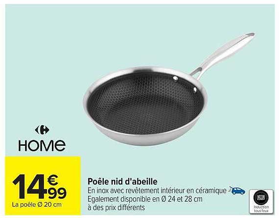 Poêle nid d'abeille