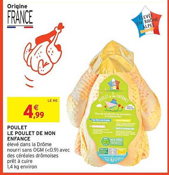 POULET LE POULET DE MON ENFANCE