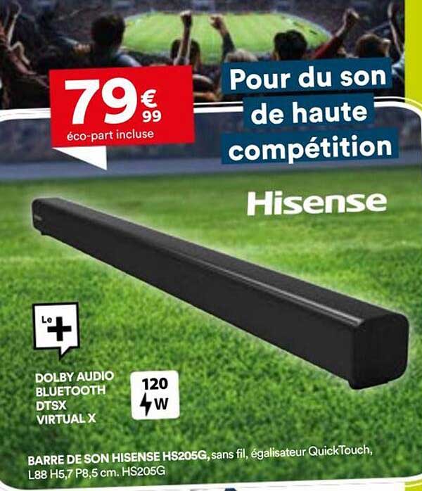 Pour du son de haute compétition