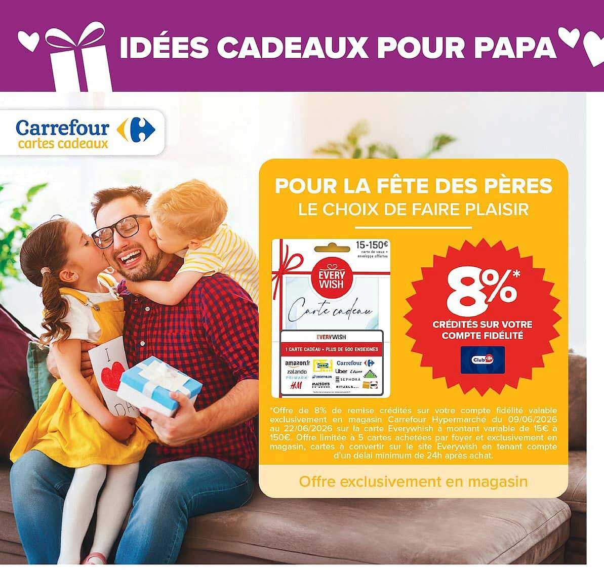 POUR LA FÊTE DES PÈRES LE CHOIX DE FAIRE PLAISIR