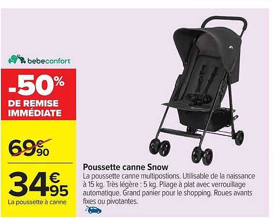 Poussette canne Snow