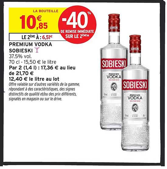 PREMIUM VODKA SOBIESKI