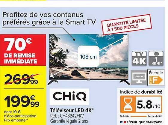 Profitez de vos contenus préférés grâce à la Smart TV