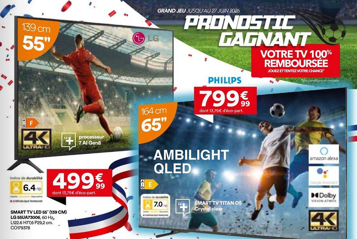 PRONOSTIC GAGNANT VOTRE TV 100% REMBOURSÉE