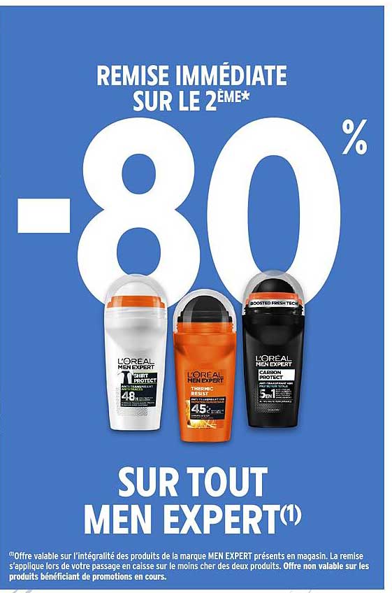REMISE IMMÉDIATE SUR LE 2ÈME*