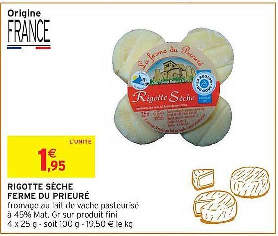 RIGOTTE SÈCHE FERME DU PRIEURÉ