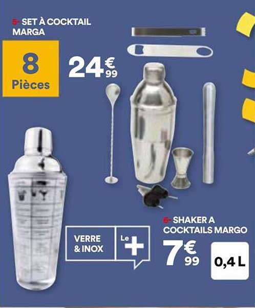 SET À COCKTAIL MARGA