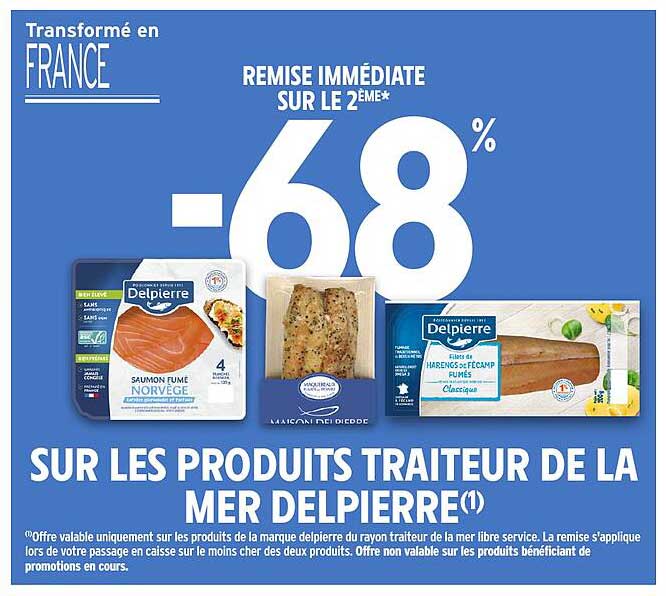 SUR LES PRODUITS TRAITEUR DE LA MER DELPIERRE(1)