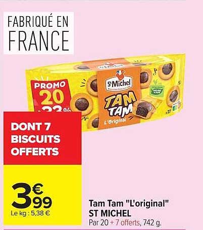 Tam Tam "L'original" ST MICHEL