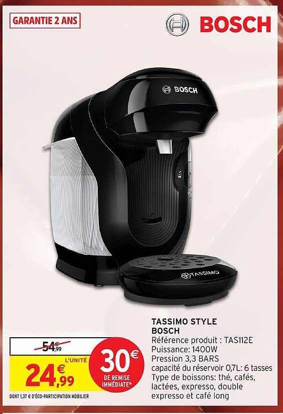 TASSIMO STYLE BOSCH