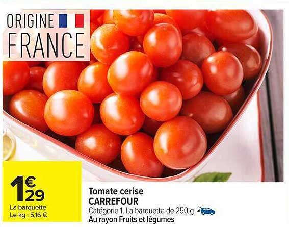 Tomate cerise CARREFOUR