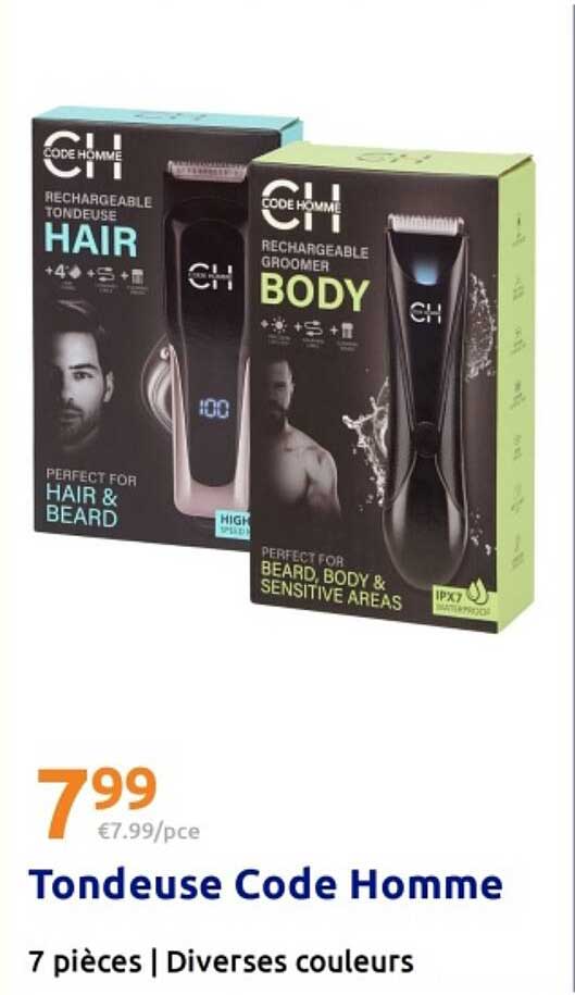 Tondeuse Code Homme